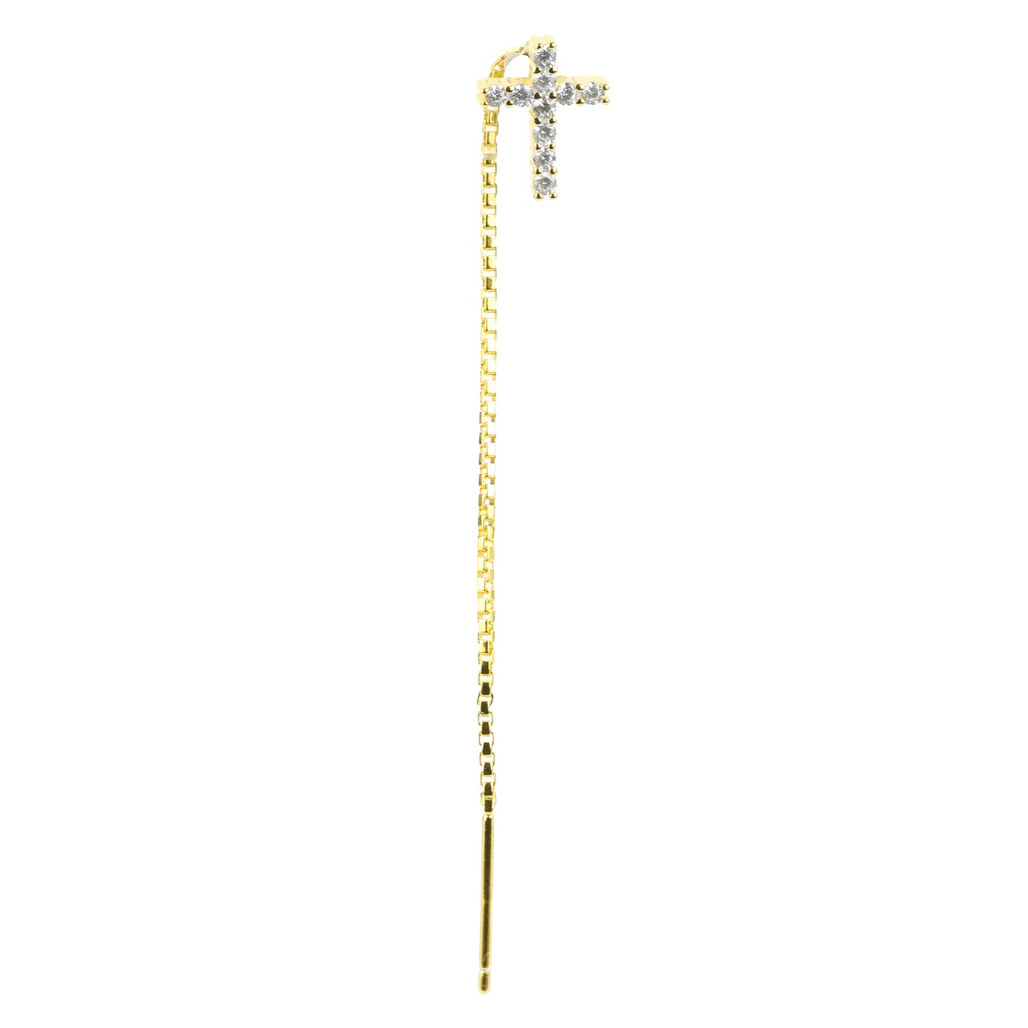 Orecchino Cross Gold