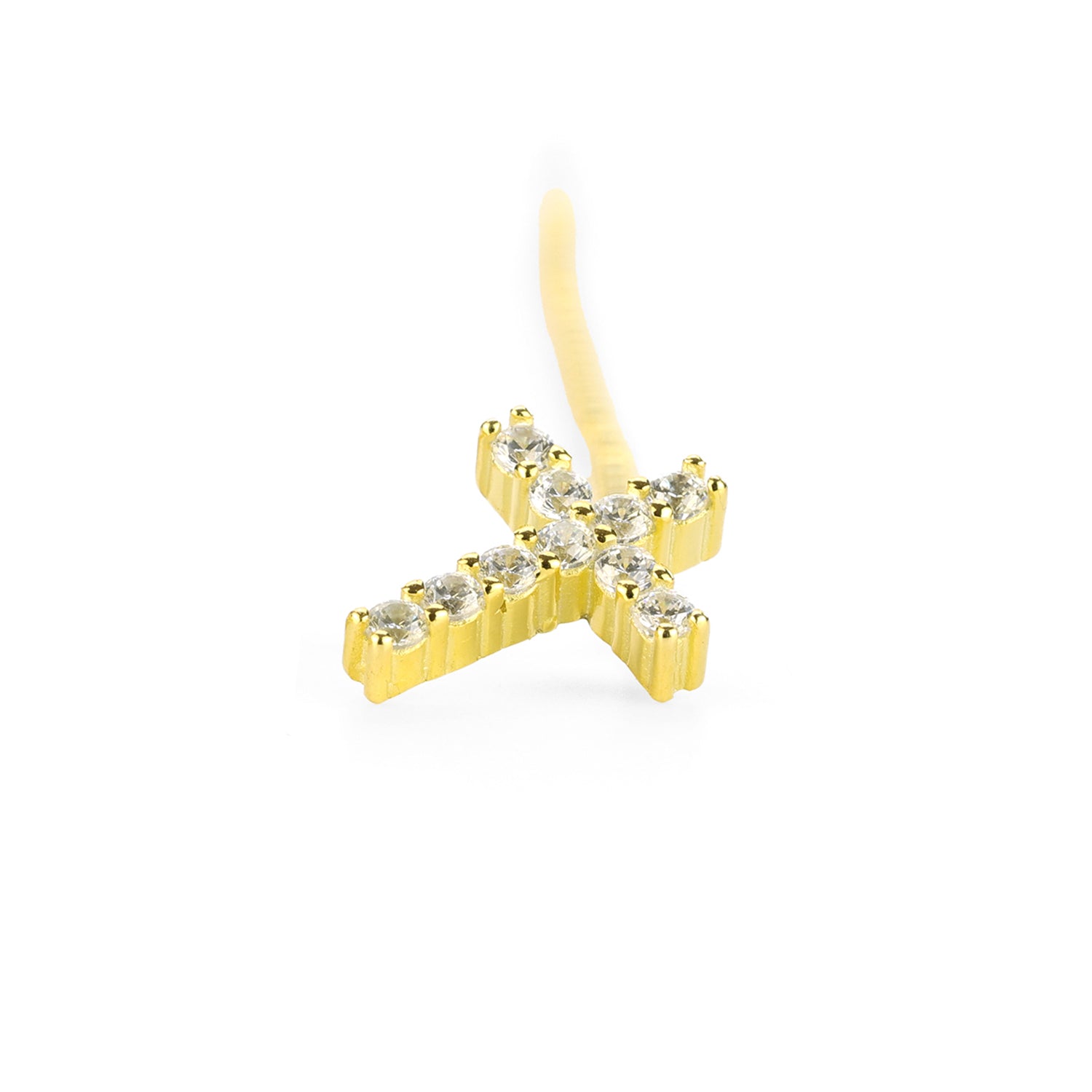 Orecchino Cross Gold