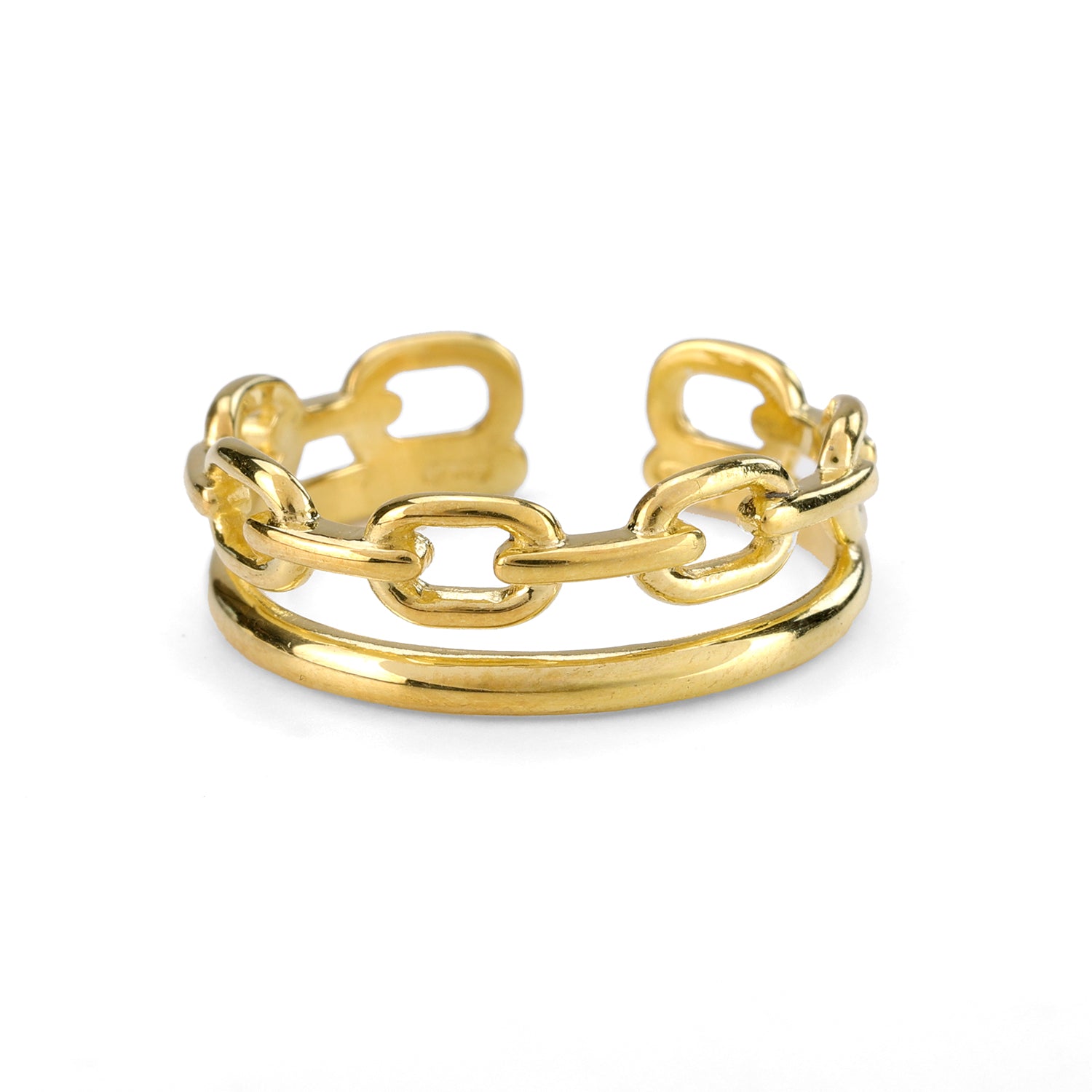 Anello Double Gold
