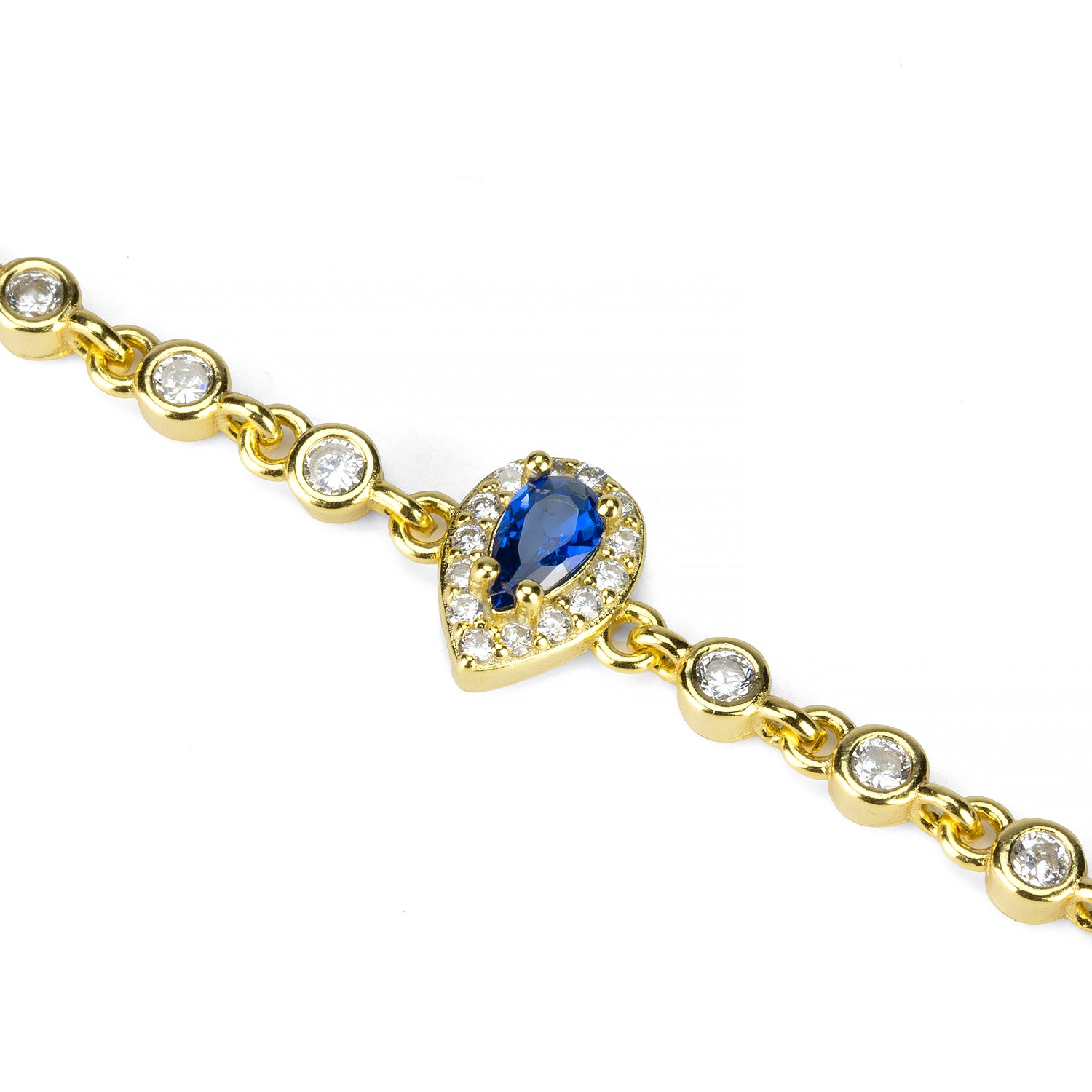 Cavigliera Goccia Blu