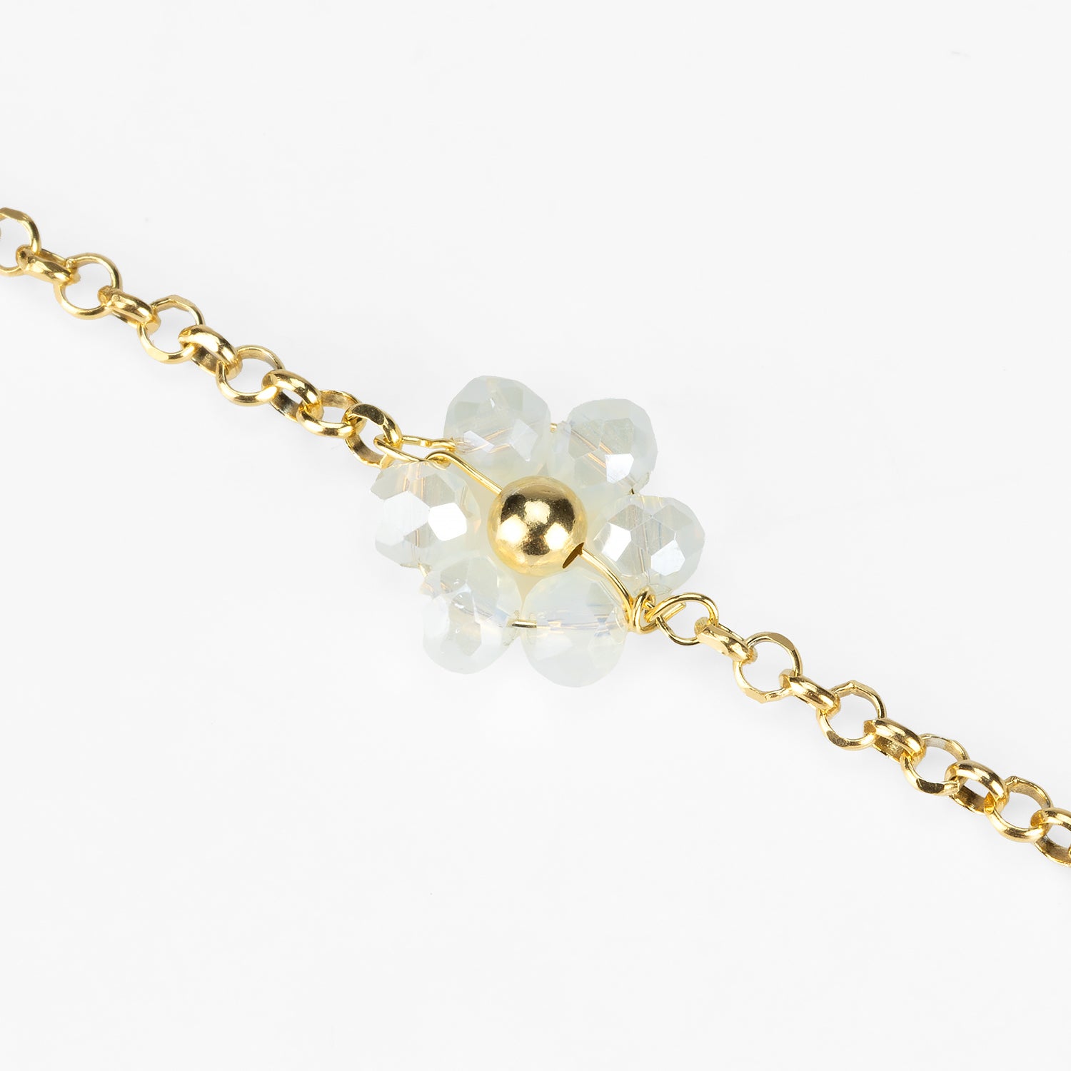 Cavigliera White Flowers