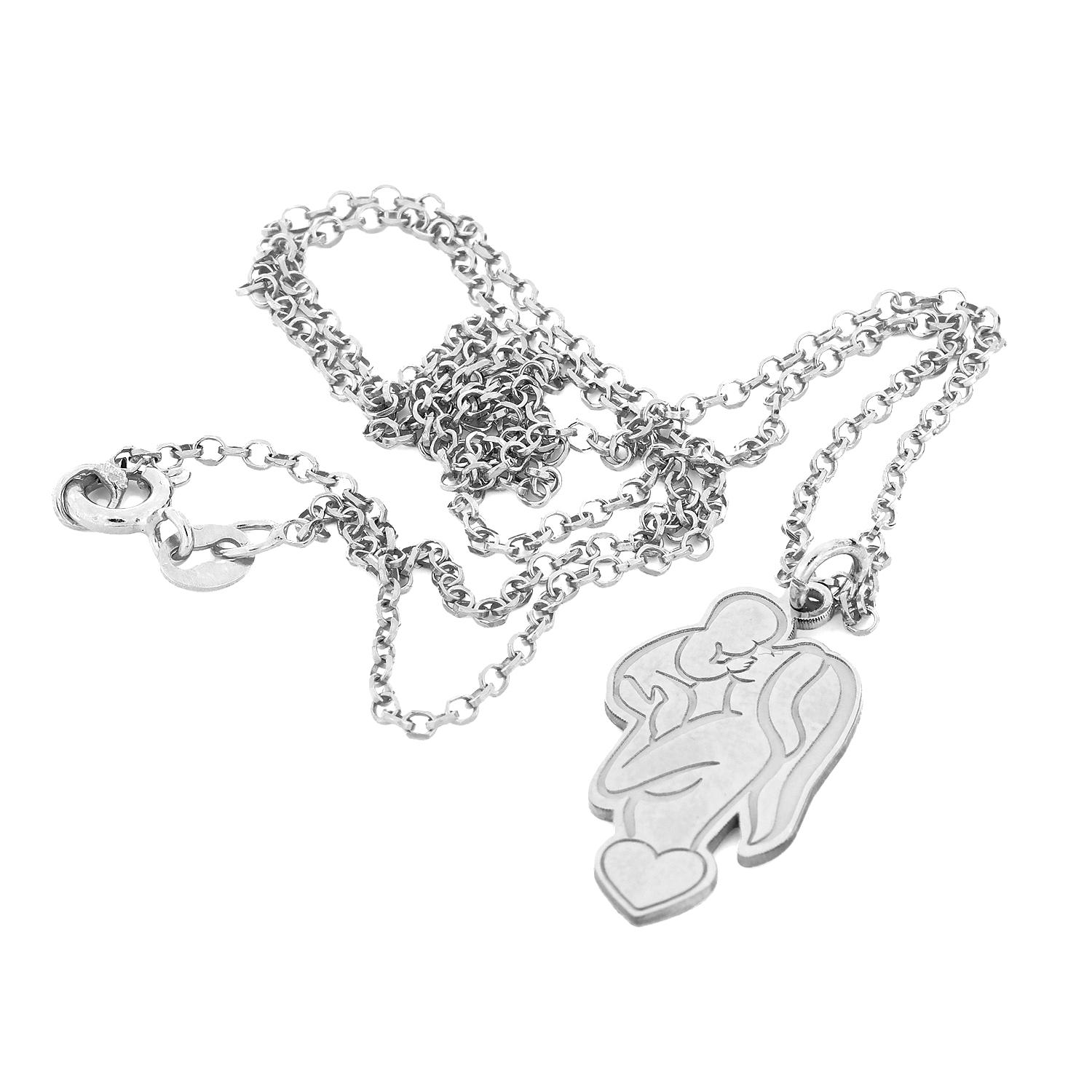 Collana Legame Argento