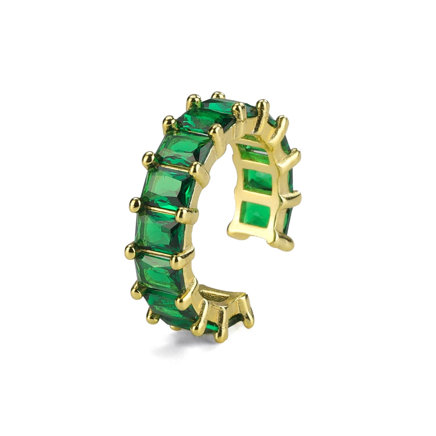 EAR CUFF GREEN