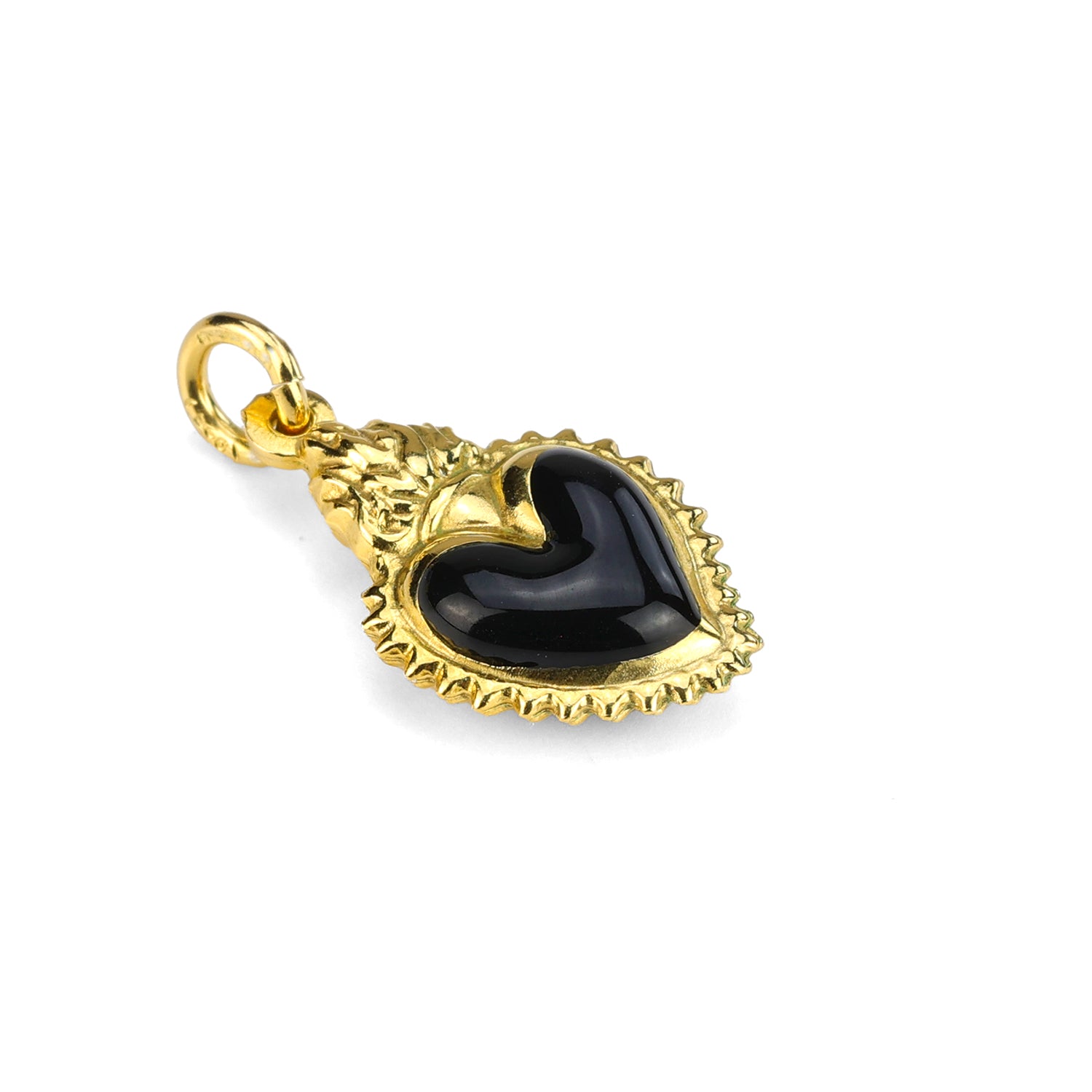 Ciondolo black heart