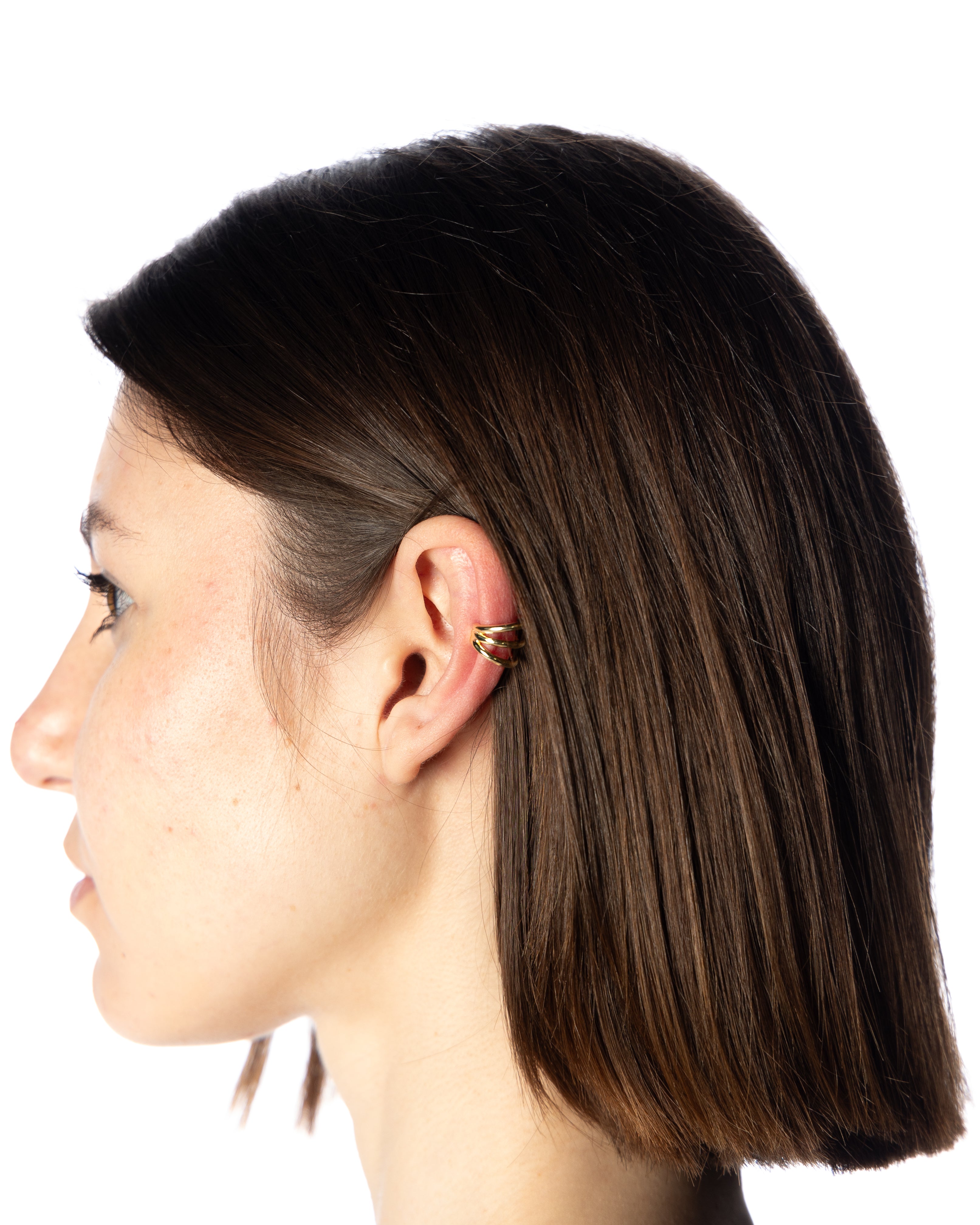 Ear Cuff Circular Gold