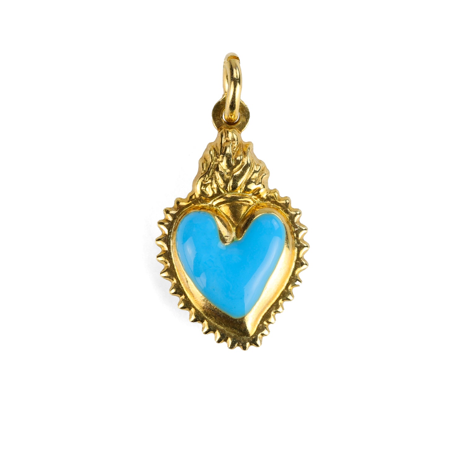 Ciondolo blue heart