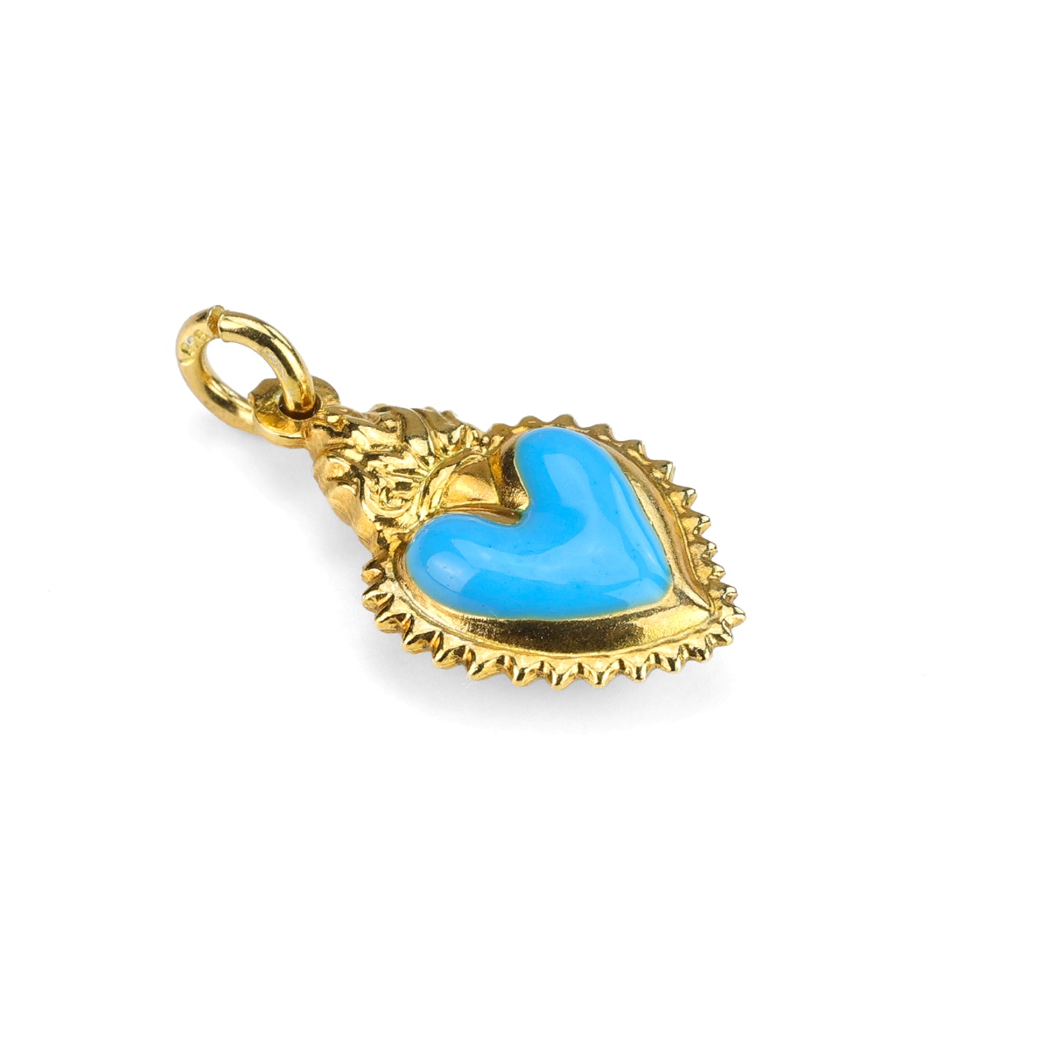 Ciondolo blue heart