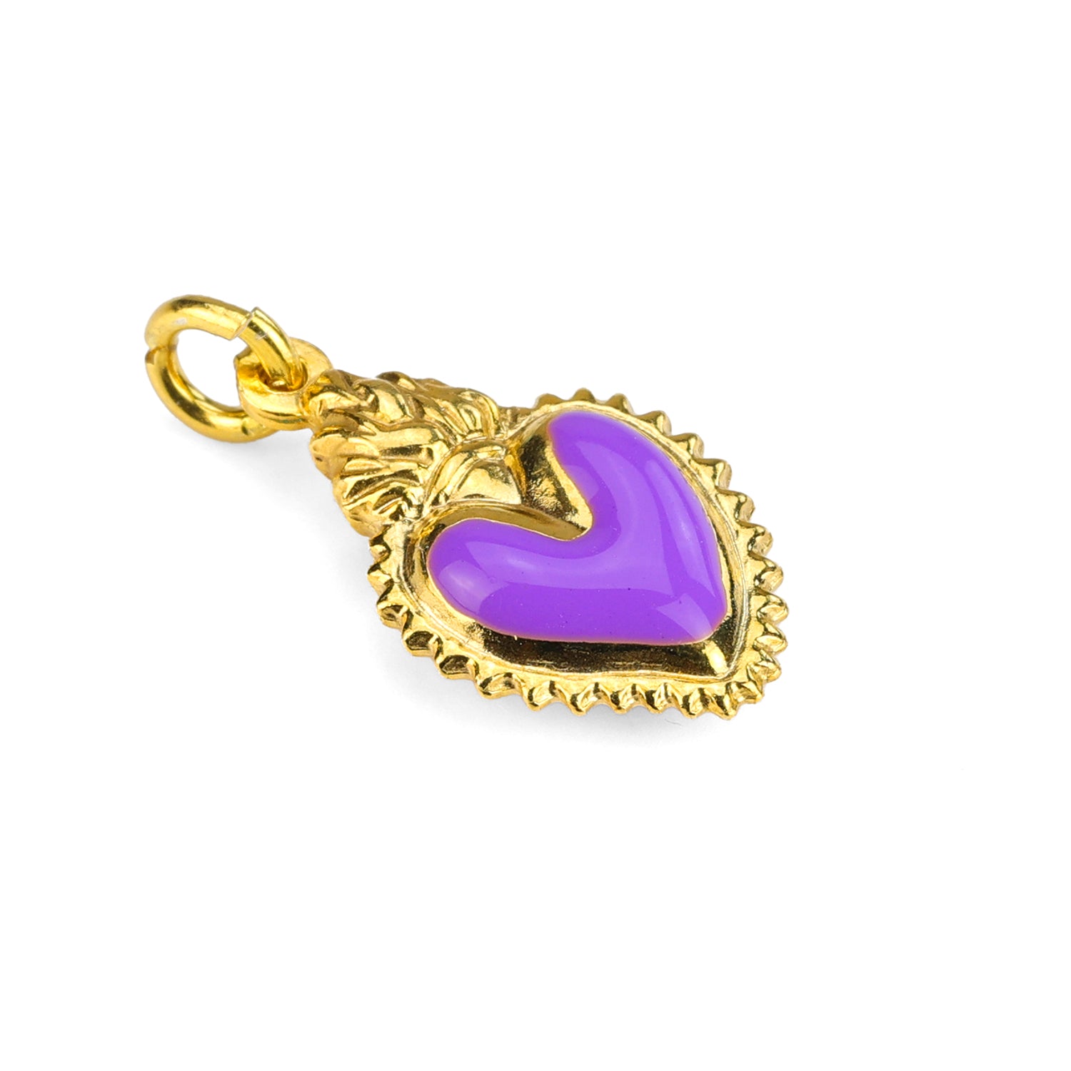 Ciondolo purple heart