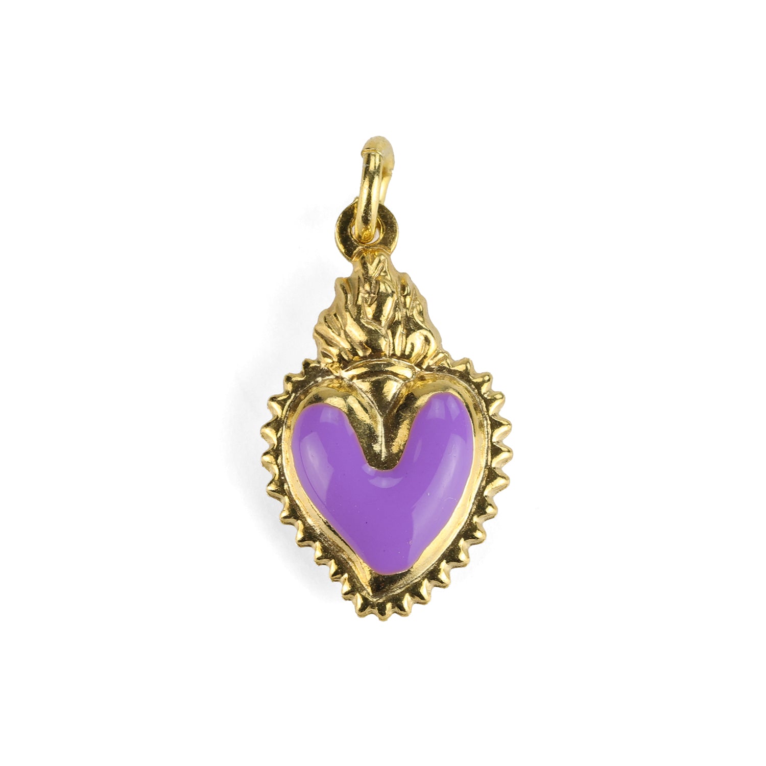 Ciondolo purple heart