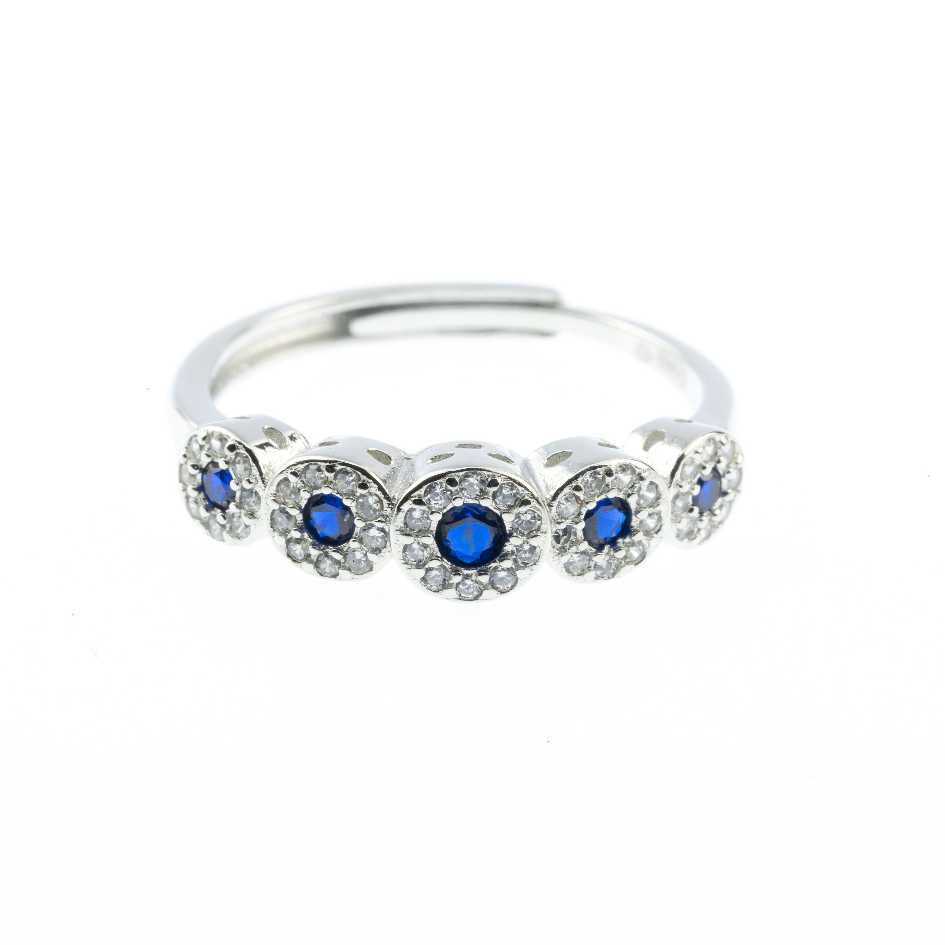 Anello Diamond District Blue