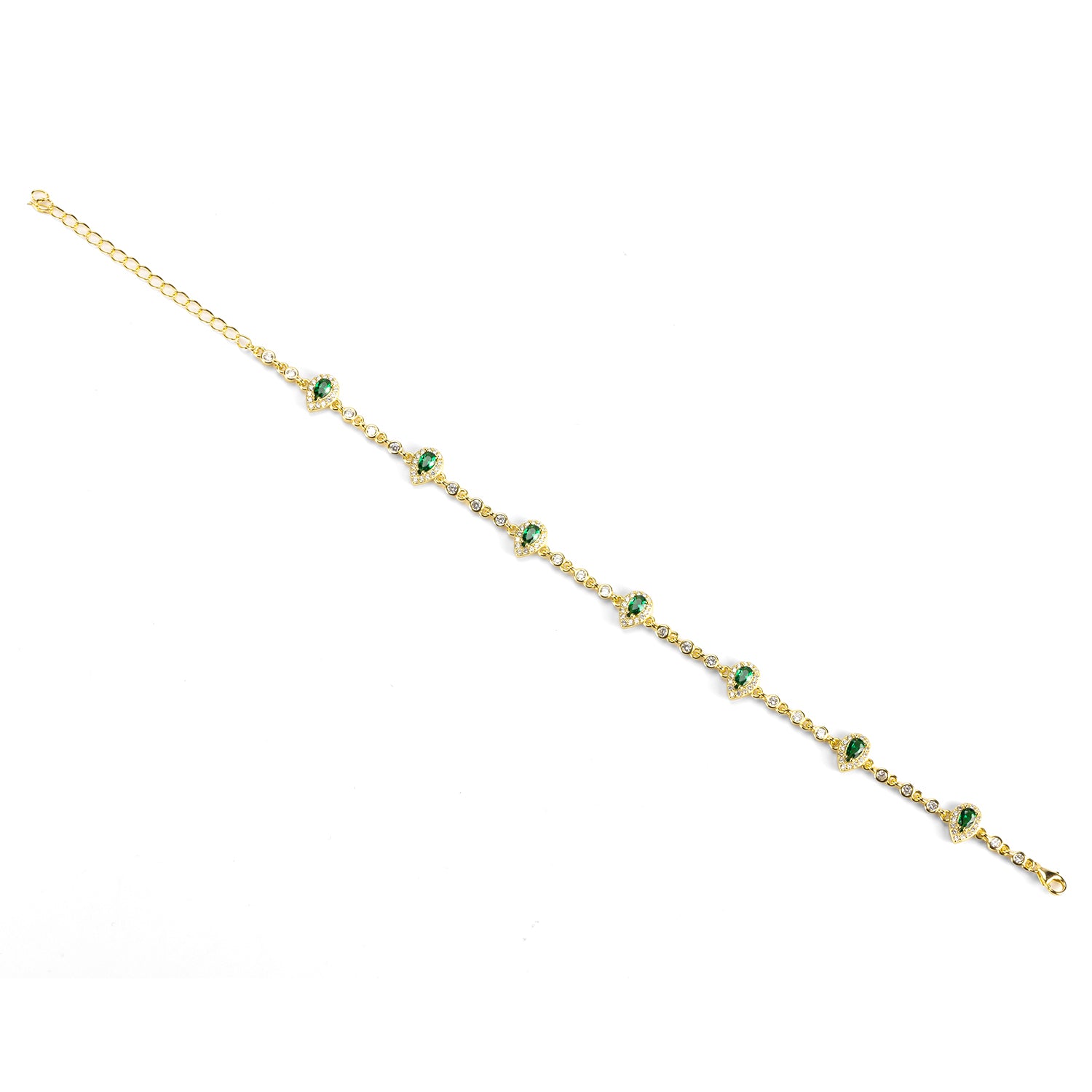 Cavigliera Goccia Verde