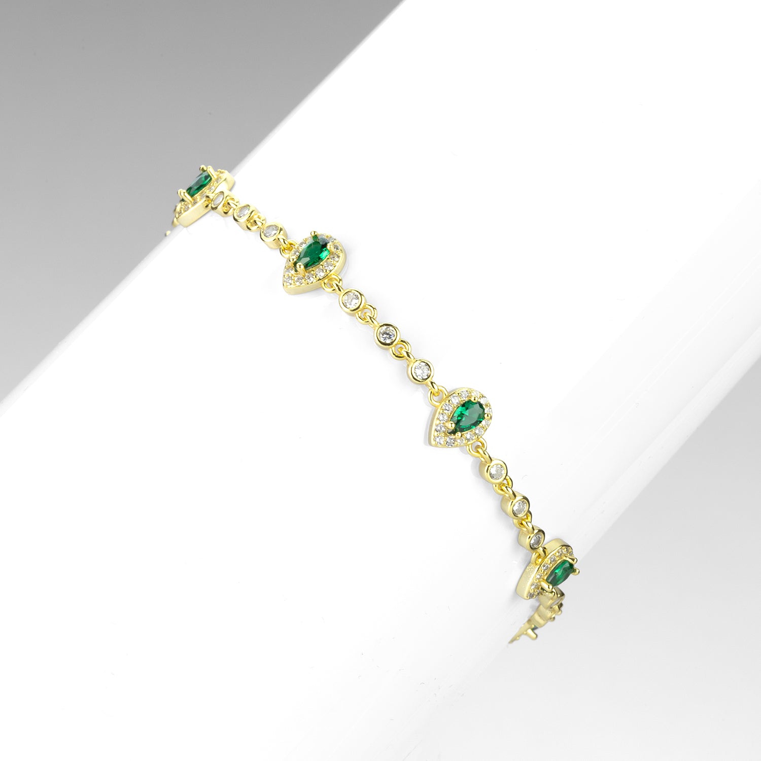Cavigliera Goccia Verde