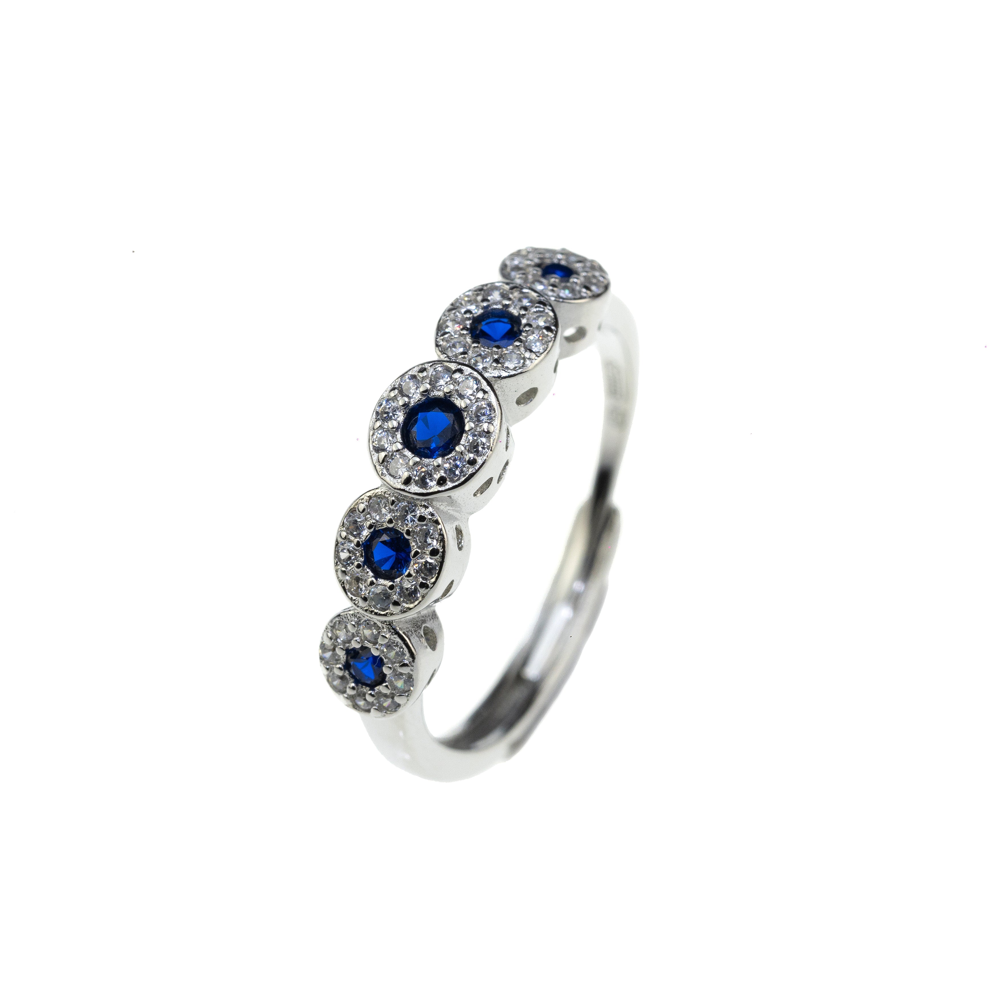 Anello Diamond District Blue