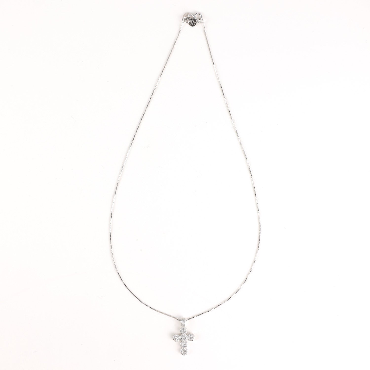 Collana Cross Diamond