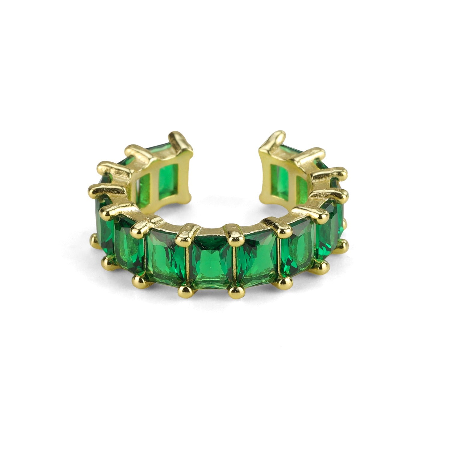 EAR CUFF GREEN