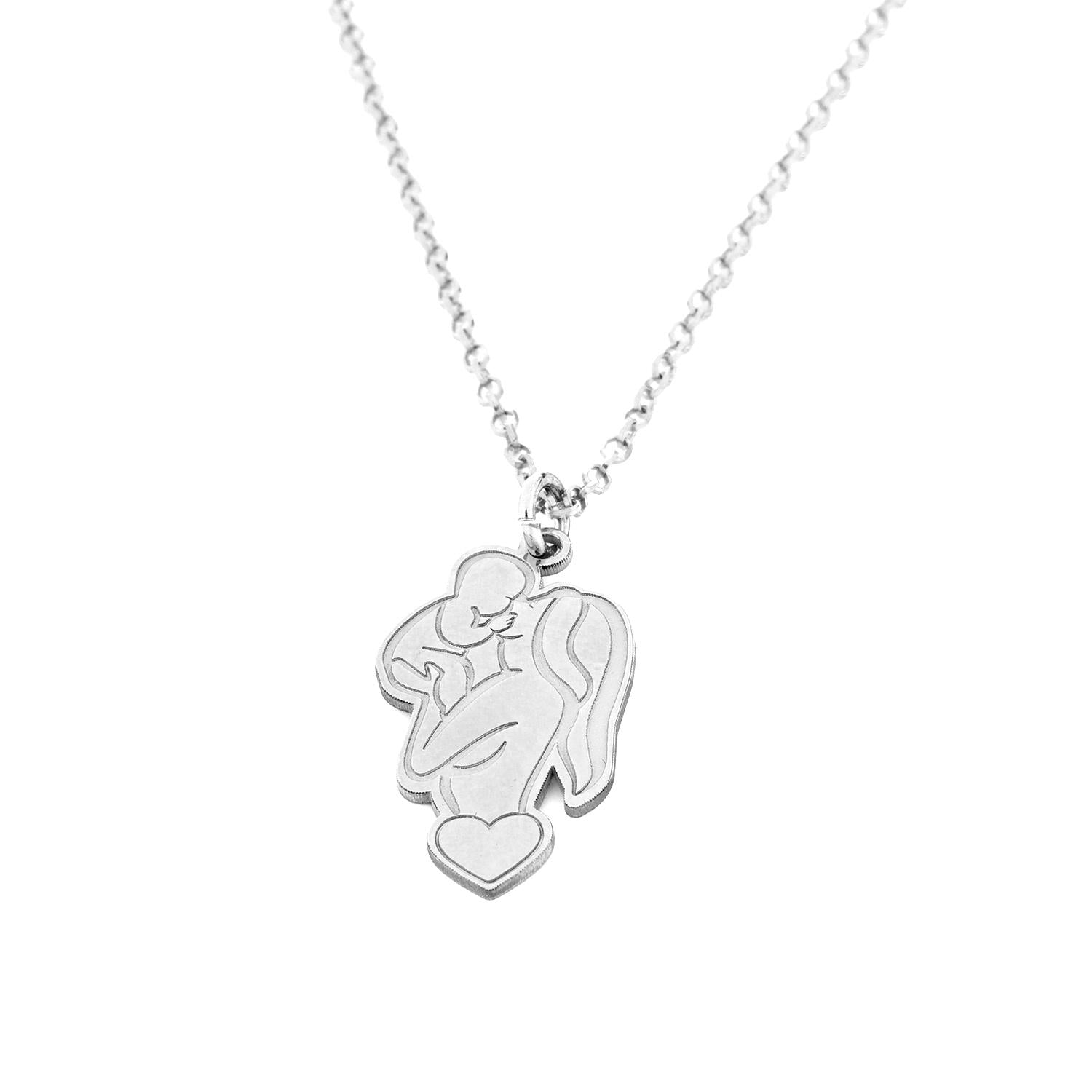 Collana Legame Argento