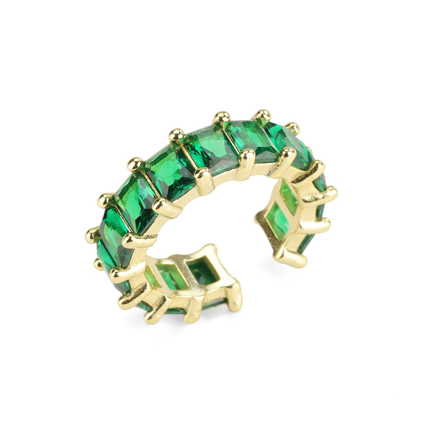 EAR CUFF GREEN